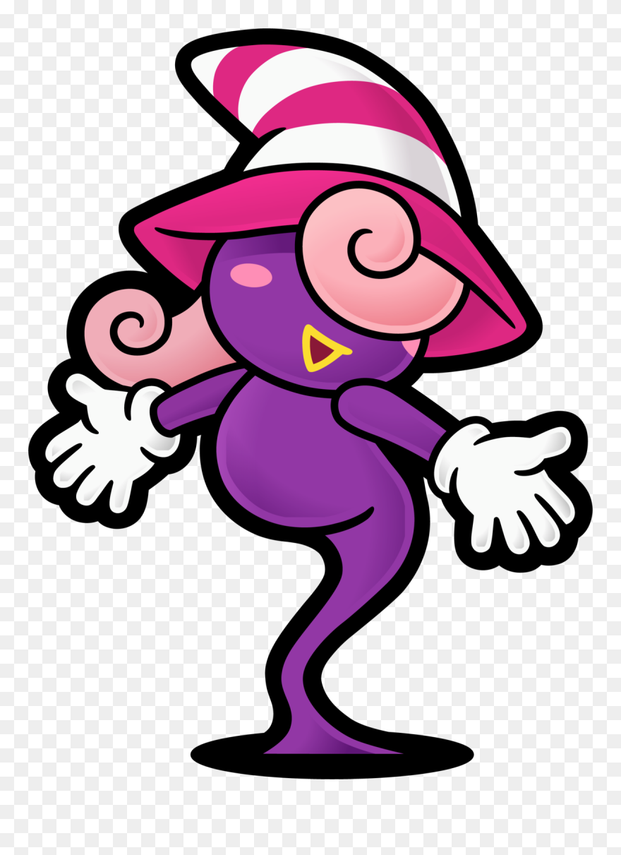 Paper Mario Png - Vivian Paper Mario Ttyd Clipart