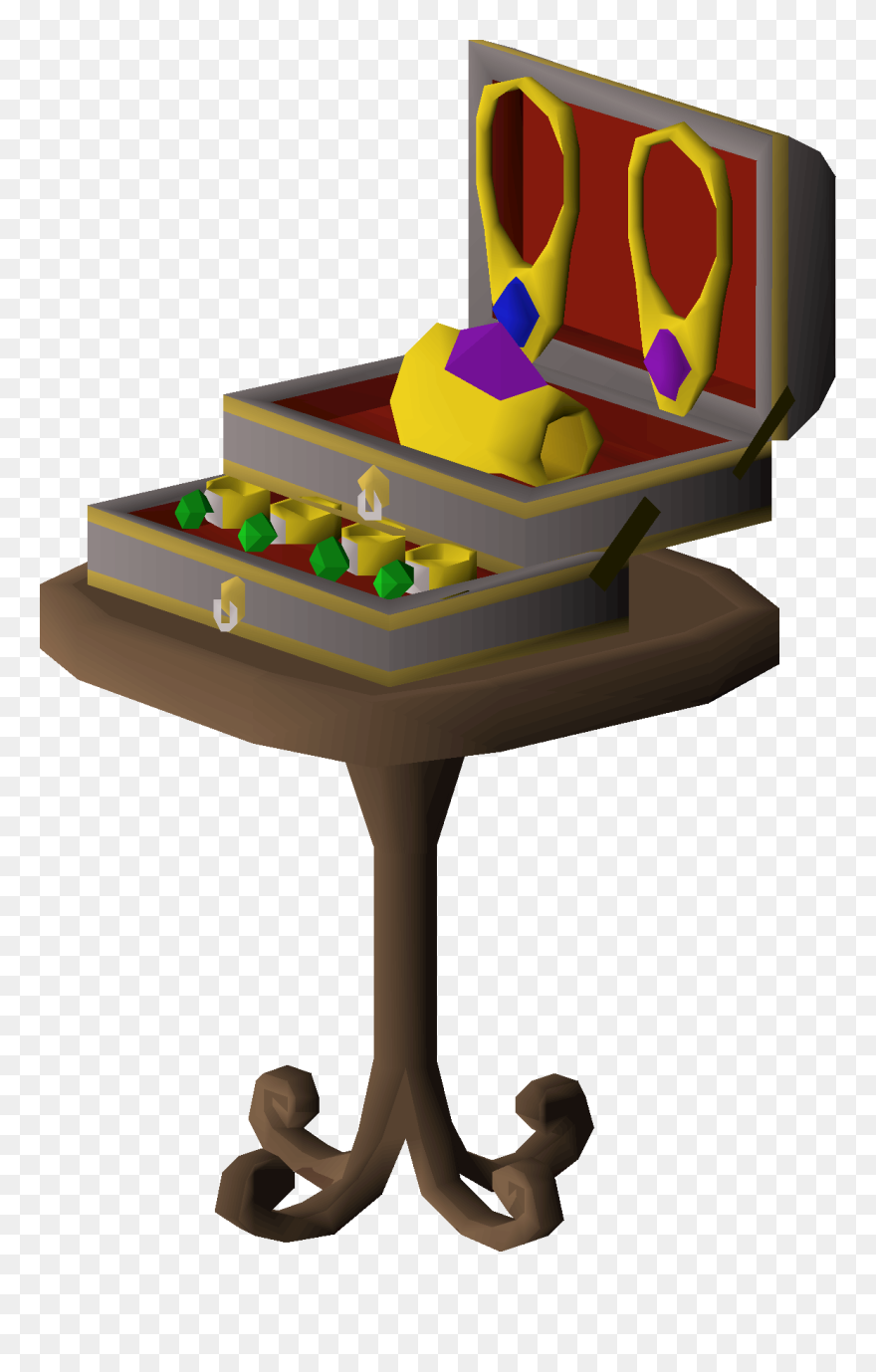 Fancy Jewellery Box Osrs Wiki - Wood Clipart