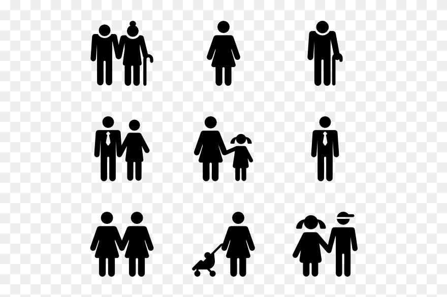 5 - Types Of People Icon Clipart