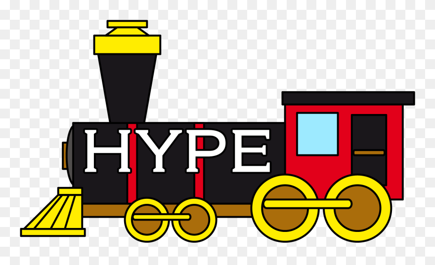 Hypetrain - Clip Art Of Train - Png Download