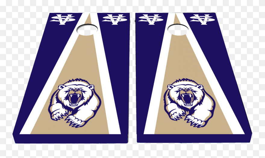 Cornhole Game Set - Illustration Clipart