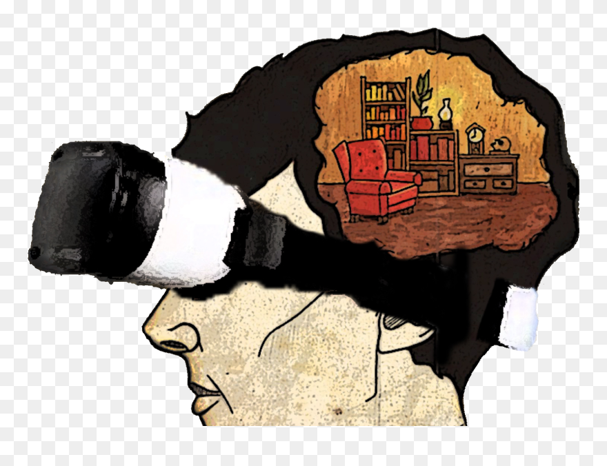 Virtual Reality Memory Palaces - Sherlock Holmes Brain Attic Clipart