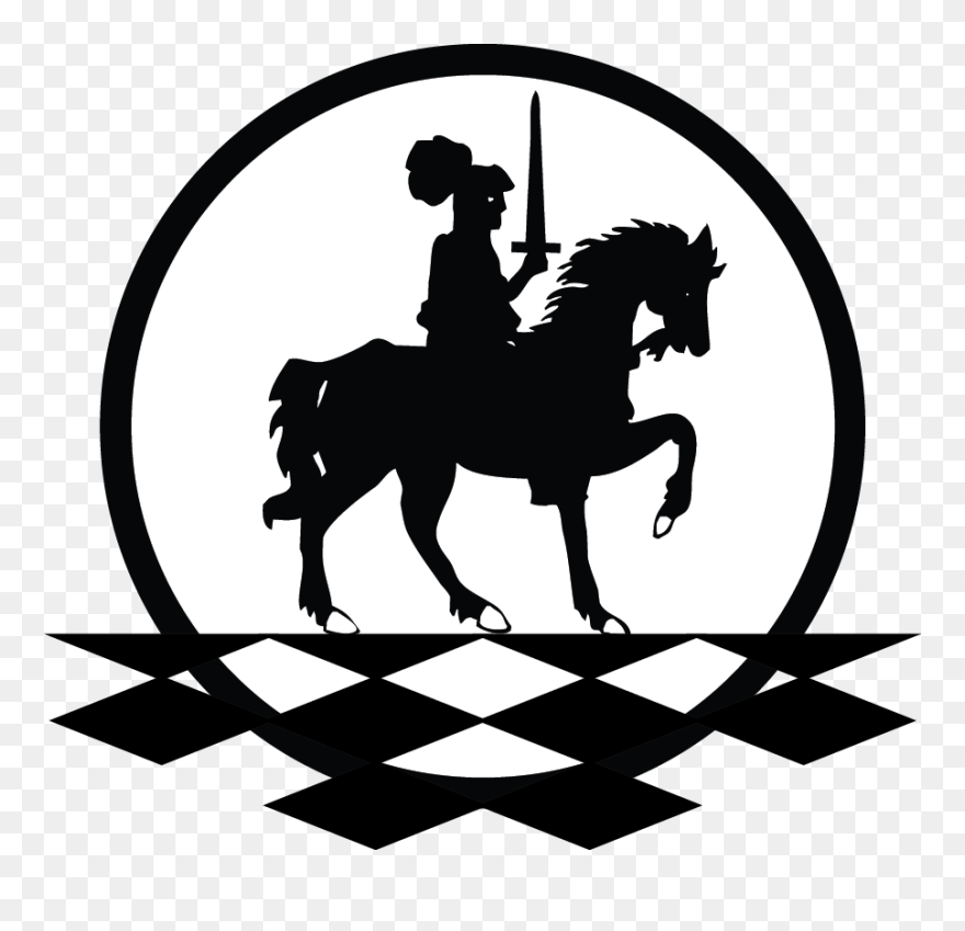 Chess Club Knight Chess Piece Clip Art - Chess Logo Knight - Png Download