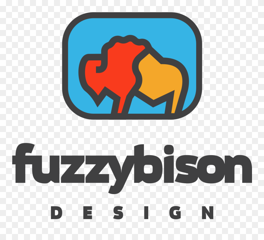 Fuzzy Bison Design - Indian Elephant Clipart