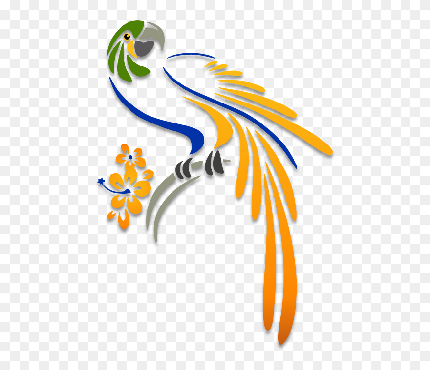 Parrot Illustration Clipart