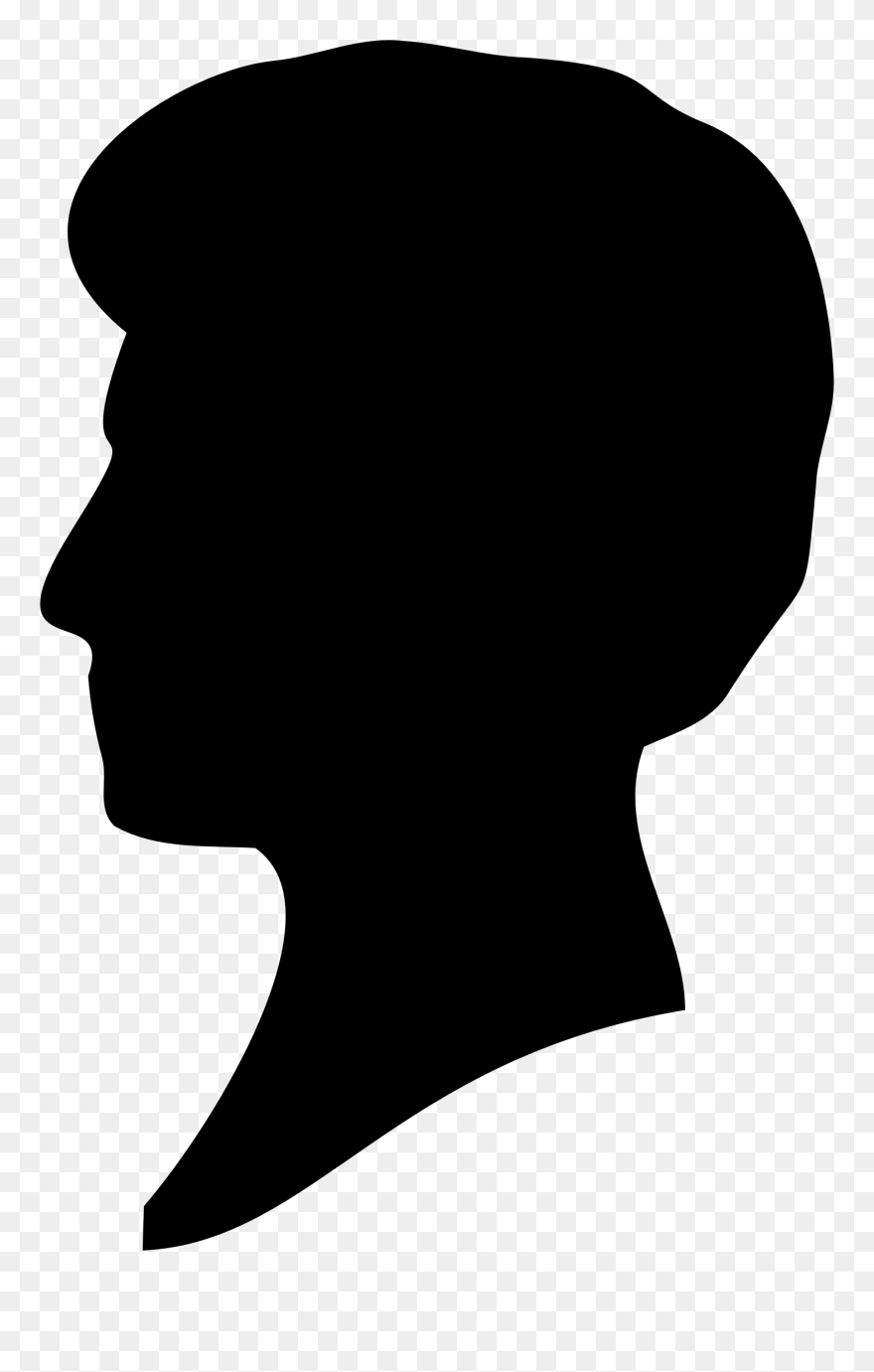 Silhouette Female Clip Art - Profile Pic Silhouette Png Transparent Png
