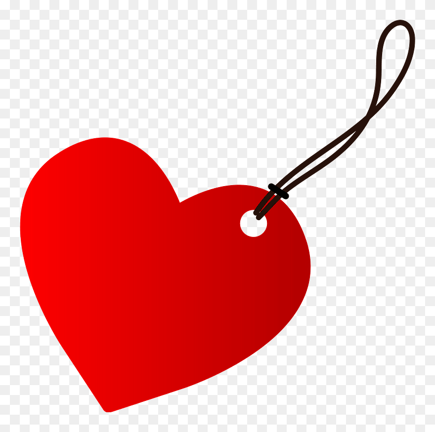 Heart Strap Clipart - Heart - Png Download