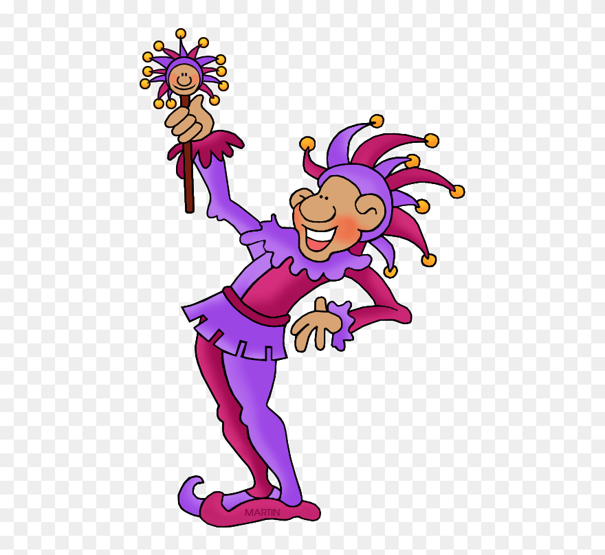 Free World History Clip Art By Phillip Martin, Jester - Transparent Jester Clipart - Png Download