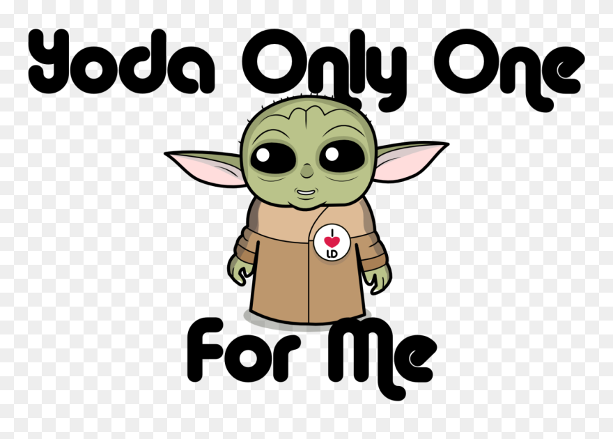 Baby Yoda - Cartoon Clipart