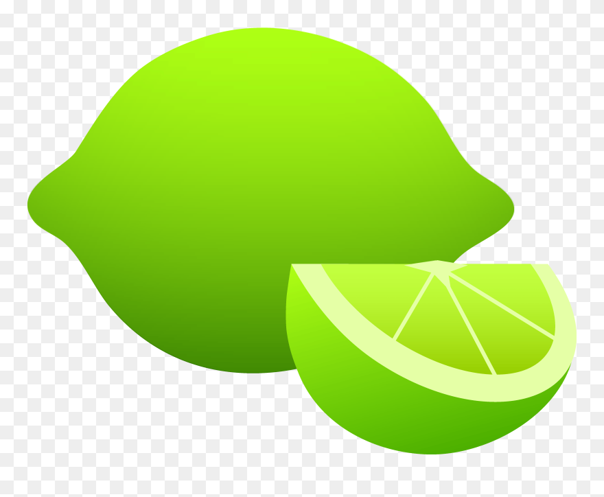 Transparent Pie Clip Art - Lime Clipart - Png Download