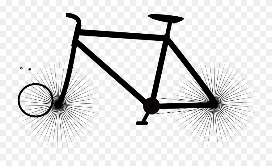 Transparent Background Bicycle Clip Art - Png Download