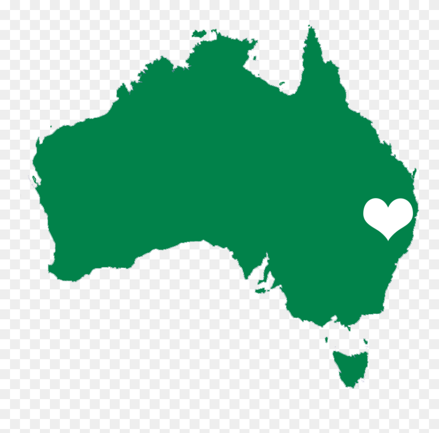 Map Of Australia Clipart
