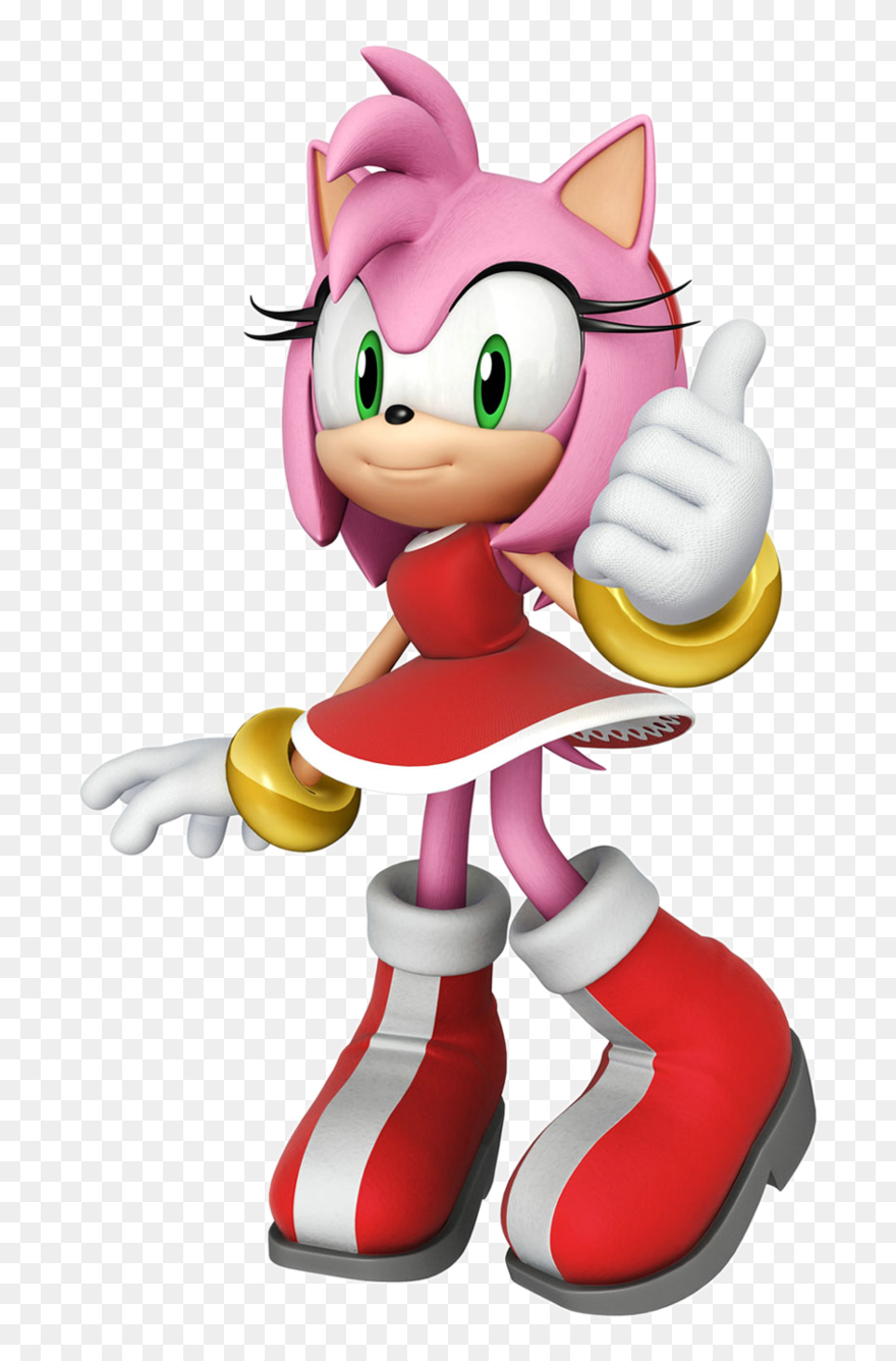 Sonic Toy Allstars Racing Character Chaos Fictional - Sonic And All Star Racing Transformed Amy Rose Clipart