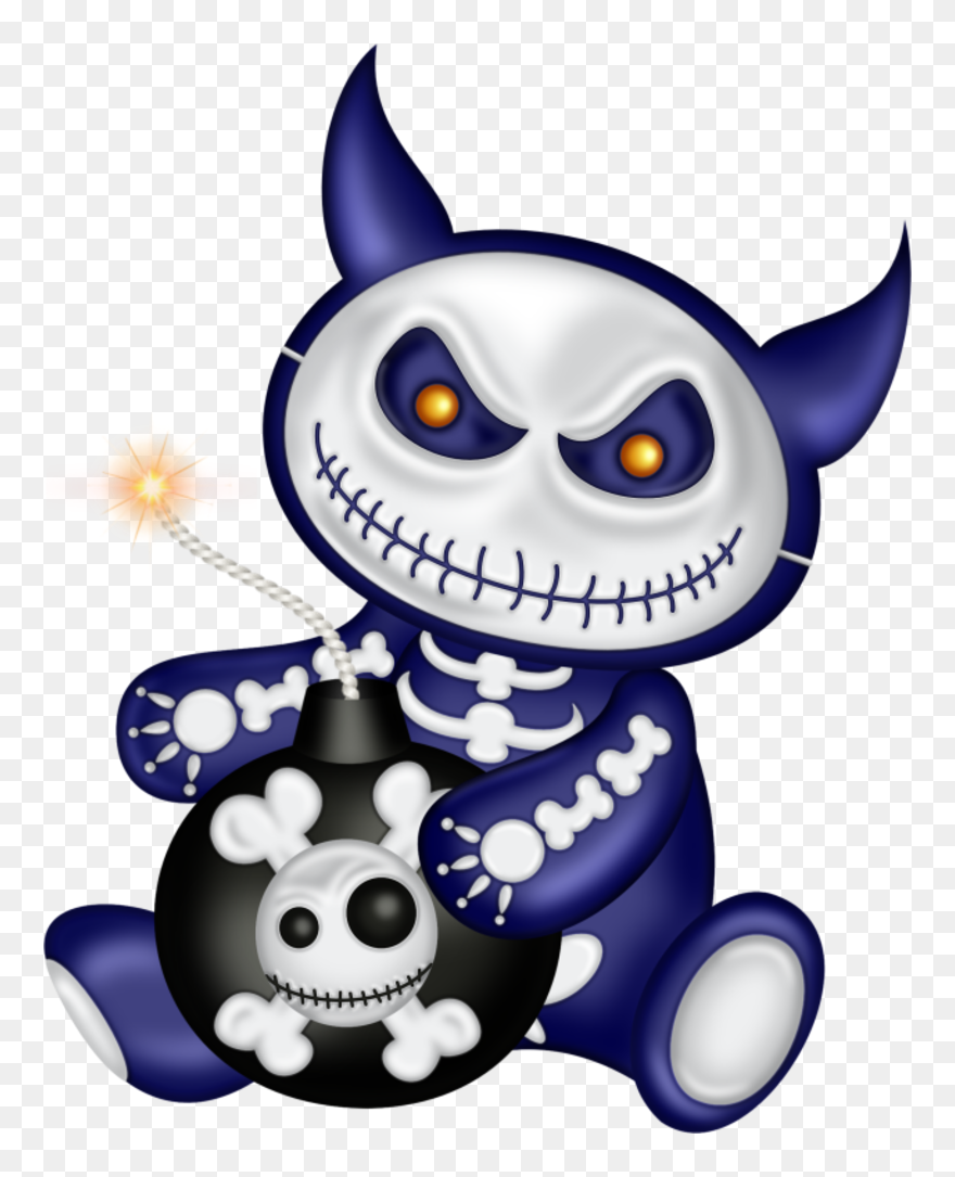 Halloween Monster Scary Clipart - Png Download