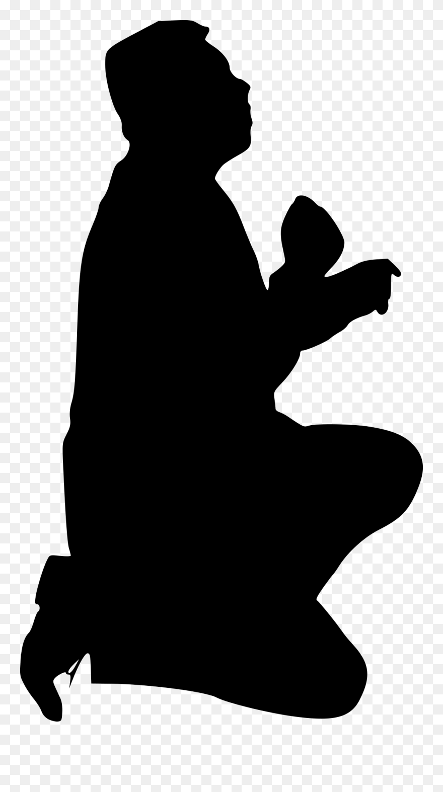 Woman Studio Siluet Portret Clipart