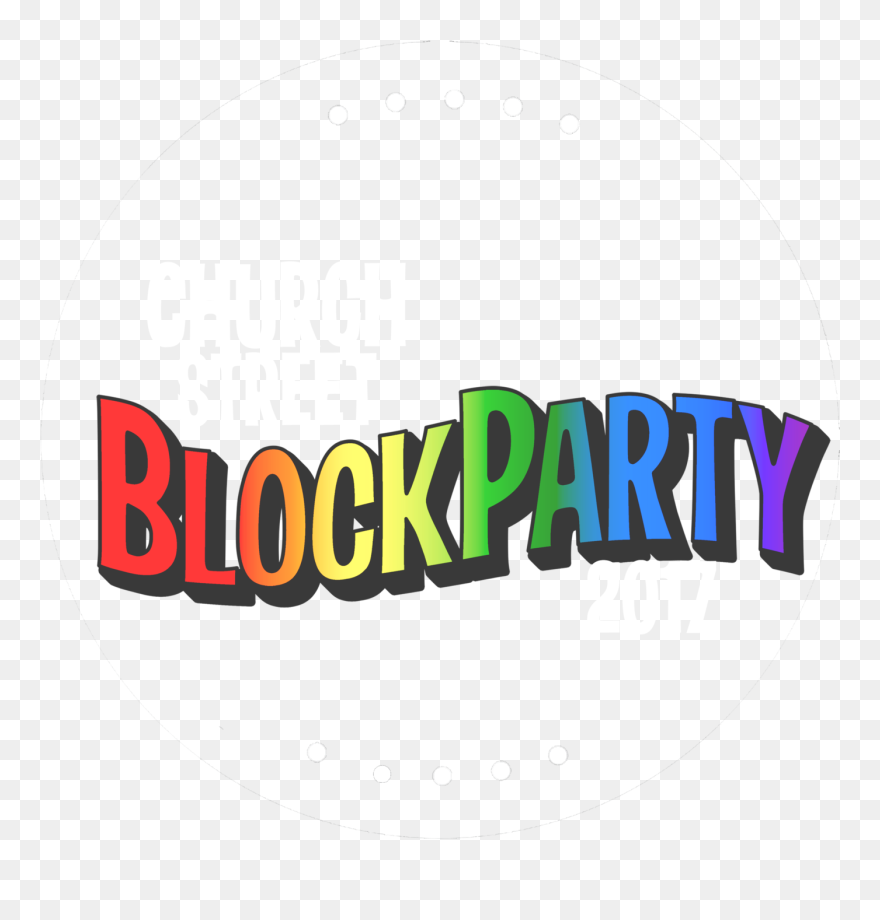 Block Party Cliparts - Graphic Design - Png Download