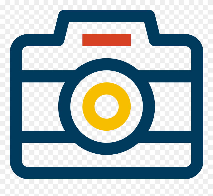 Camera Icon - Lentes De Camara Dibujo Clipart