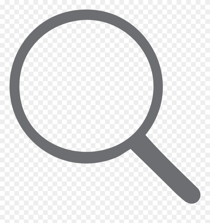 Search, Tubshroom The Revolutionary Hair Catcher Snare - Magnify Glass Grey Icon Clipart