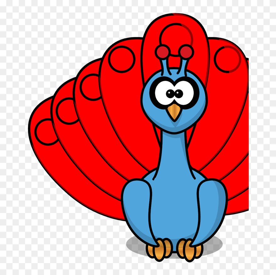 Peacock Clip Art - Png Download