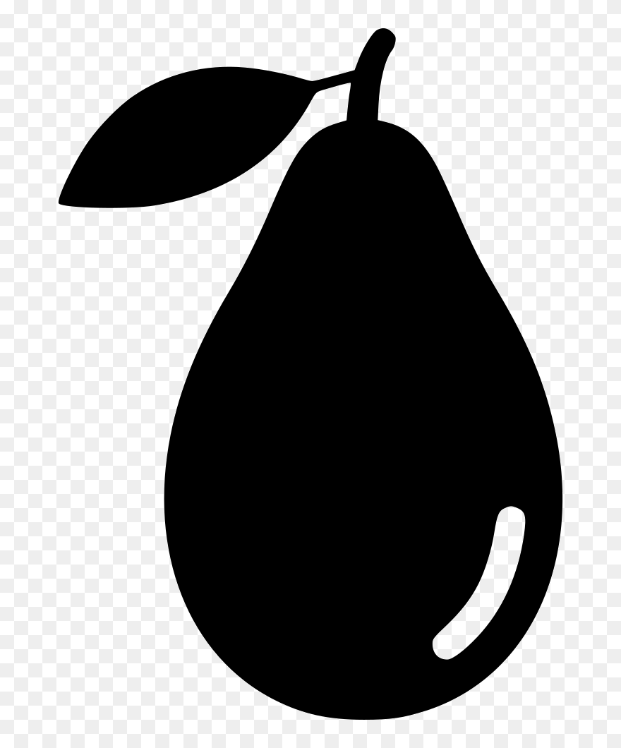 Alligator Pear Clipart