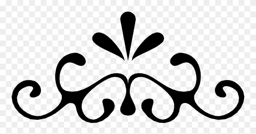 Filigree Ornament Clip Art - Filigree Clip Art - Png Download