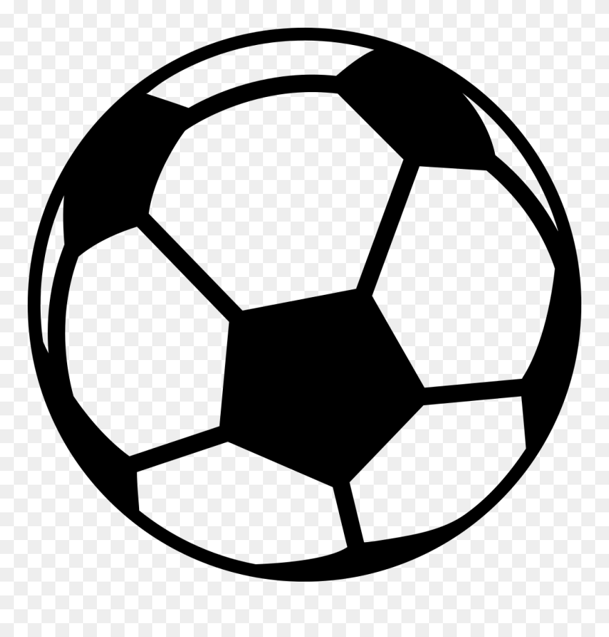Soccer-ball - Soccer Ball Icon Png Clipart