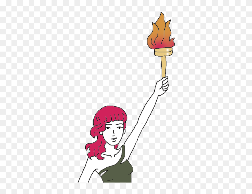 Torch - Cartoon Clipart