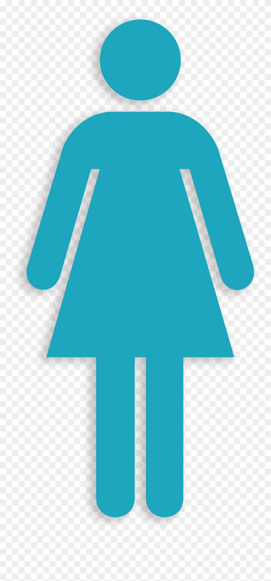 Women Sign For Toilet Clipart