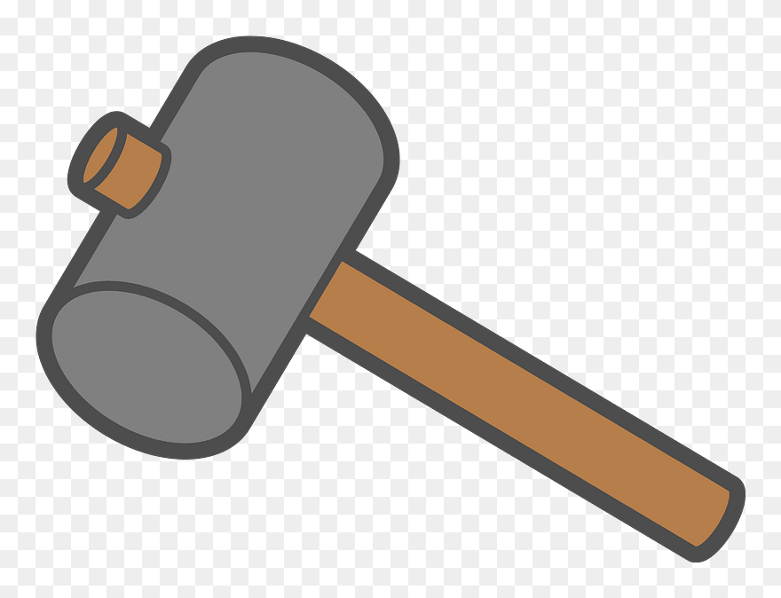 Hammer Tool Clipart - Png Download