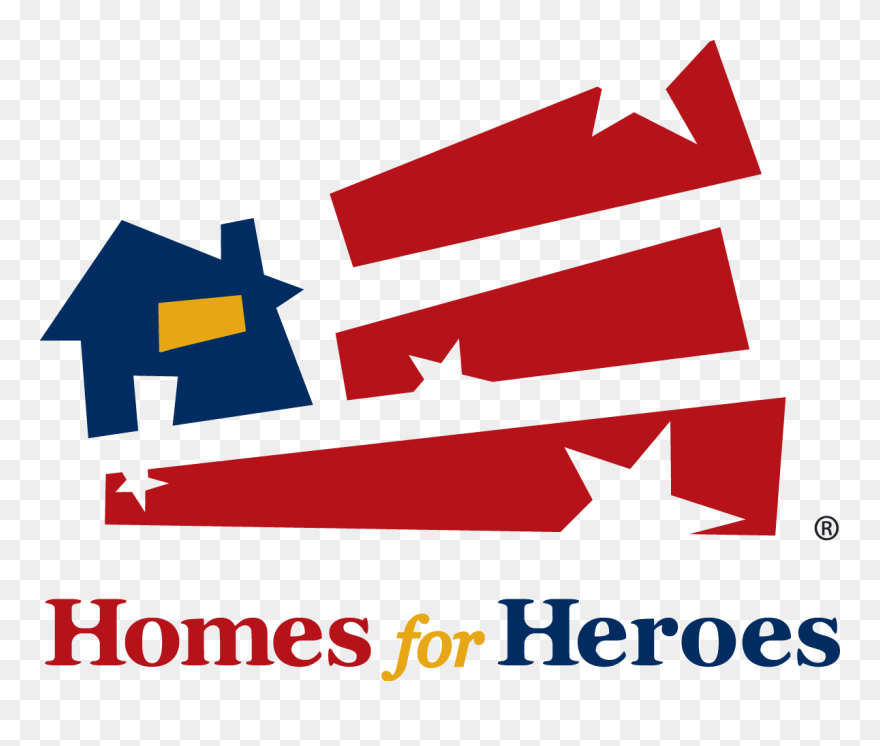 Buy Vector Home - Homes For Heroes Logo Clipart
