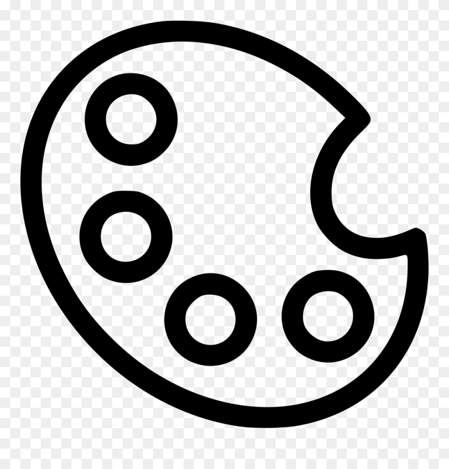 Artist Draw Palette - Artist Clipart