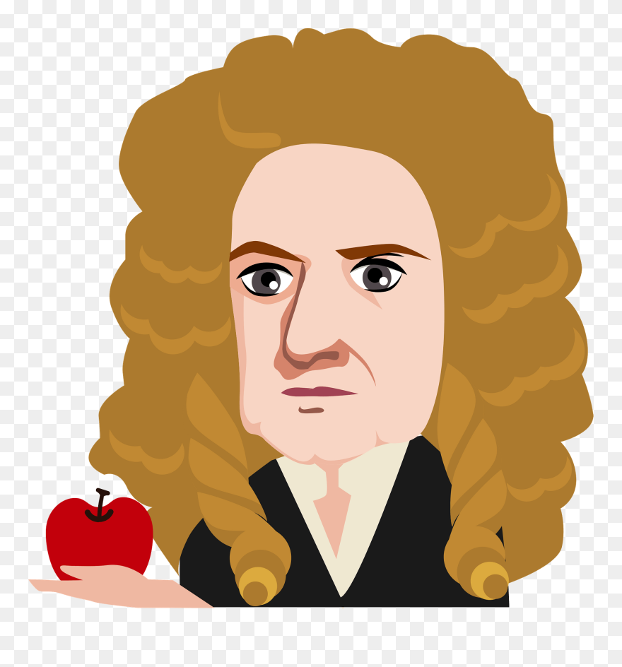 Isaac Newton Clipart - Png Download