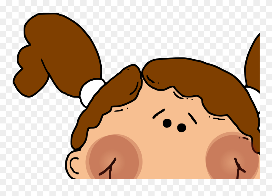Girl Driving Car Cartoon Outline Svg Clip Arts - Black Girl Face Cartoon - Png Download