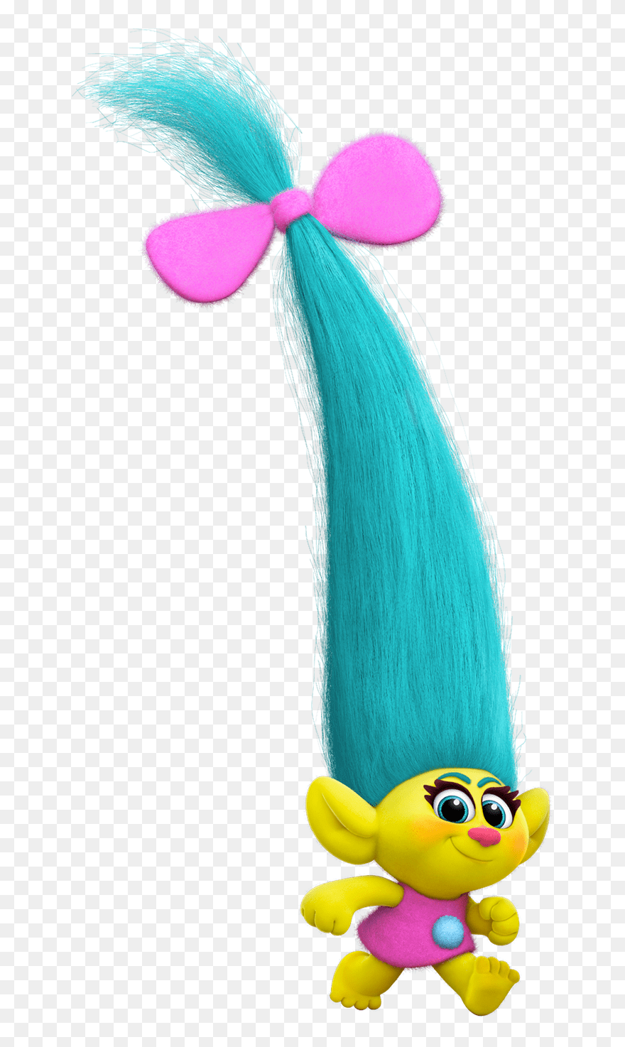 Download Trolls Movie Characters Clipart - Smidge Troll - Png Download