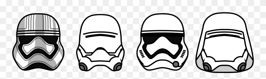 Transparent Storm Trooper Png - Storm Trooper Drawing Clipart