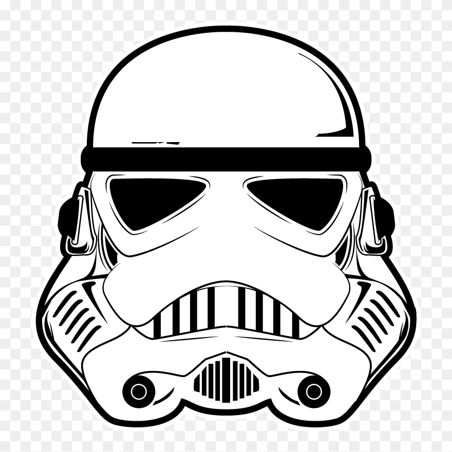 Transparent Stormtrooper Clipart - Star Wars Vector Png
