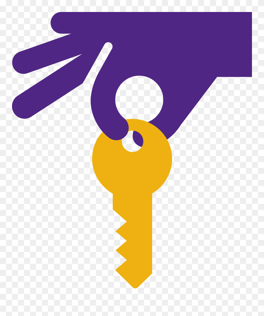 Hand With Key Clipart