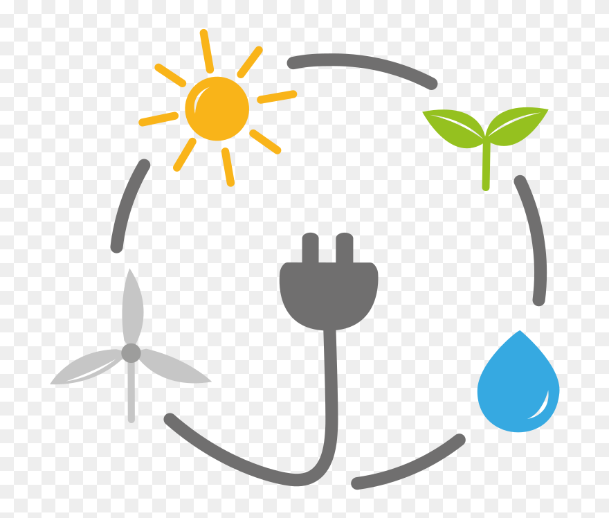 Logo Renewable Energy By Melanie Maecker-tursun V1 - Types Of Renewable Energy Clipart