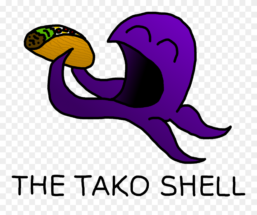 Octopus Eating A Taco Clipart