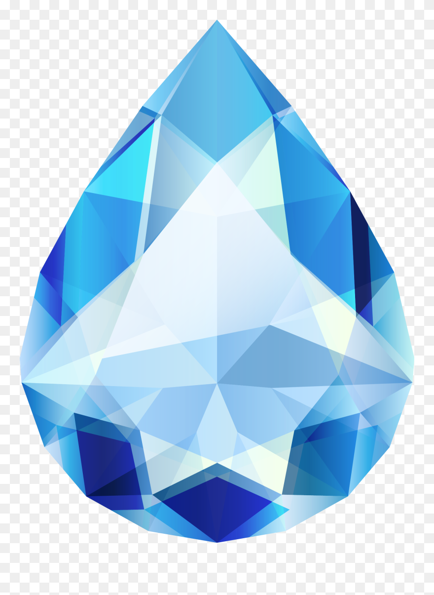 Gema Azul Png Clipart