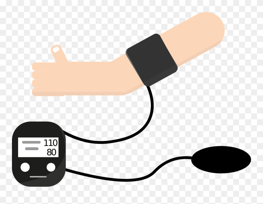 Study Rings Alarm Bell On Hypertension - Blood Pressure Vector Png Clipart