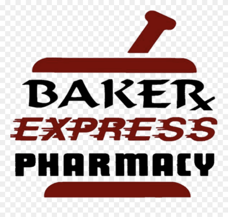 Baker Express Pharmacy - Poster Clipart