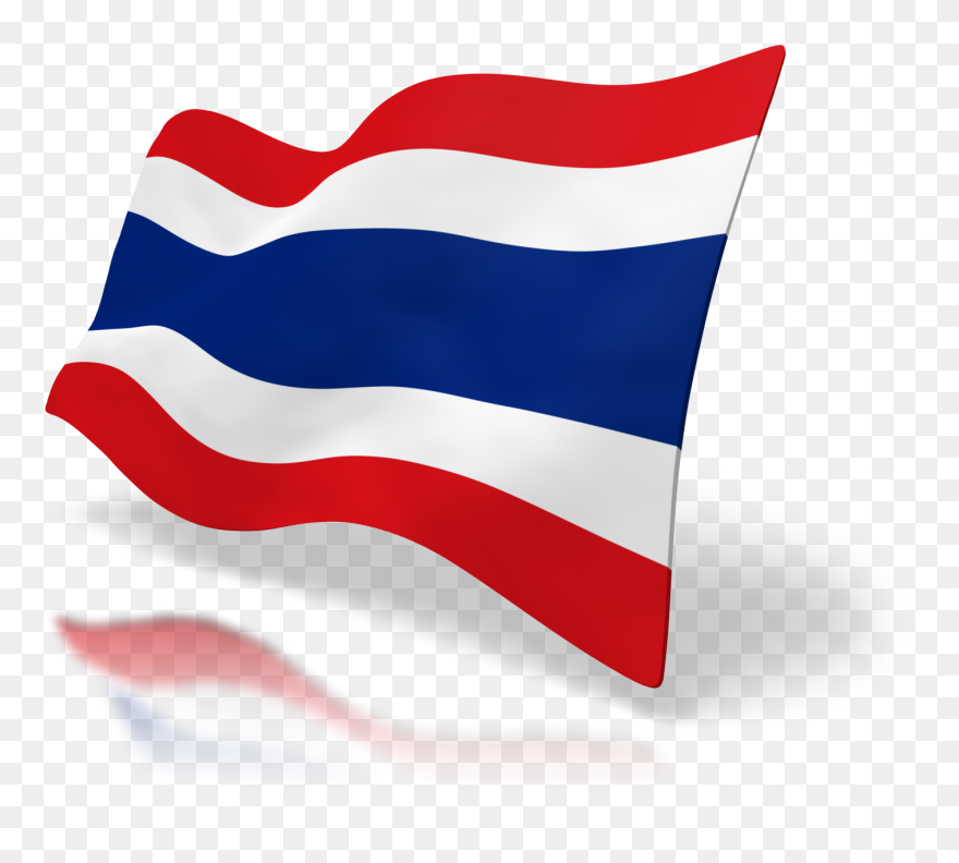 Flag Of Thailand Animation - Mornington Crescent Tube Station Clipart