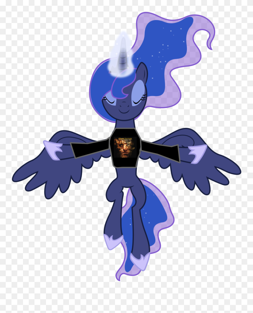 Artist Sigma Ziomal - Princess Luna Rising The Moon Clipart