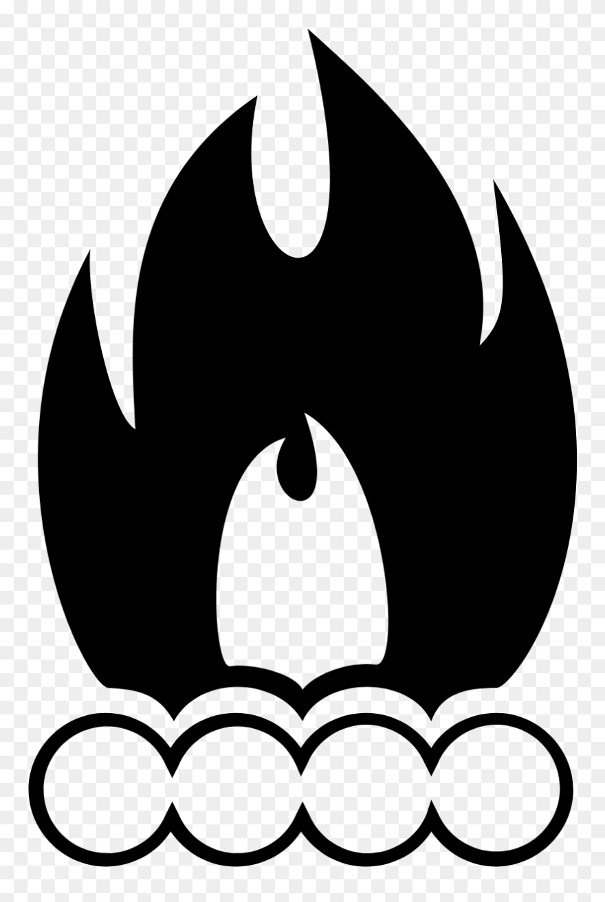 Four In The Fire Clipart