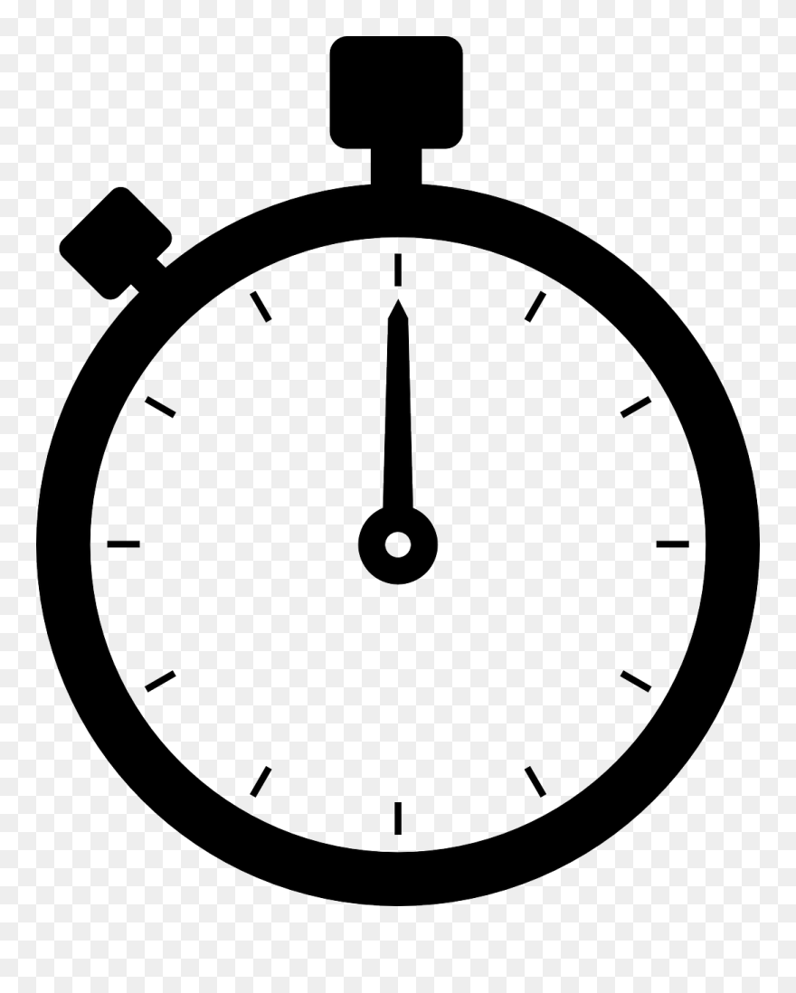How To Enter A Flow State Stopwatch - Stopwatch Clipart - Png Download