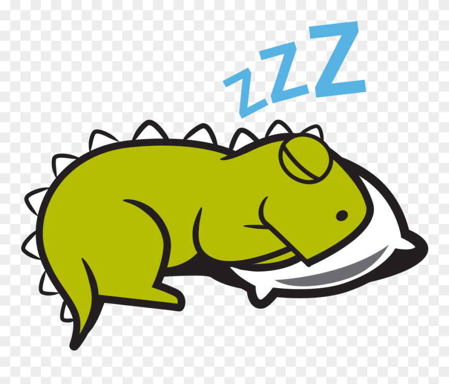 Dinosauro Che Dorme Disegno Per Bambini Clipart