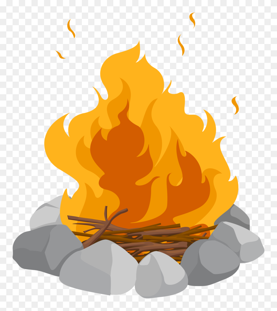 Time For Some Family Fun, Sin - Campfire Clipart Transparent Background - Png Download