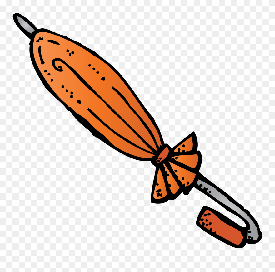 Umbrella Clipart Folded - Umbrella Clipart Melonheadz - Png Download