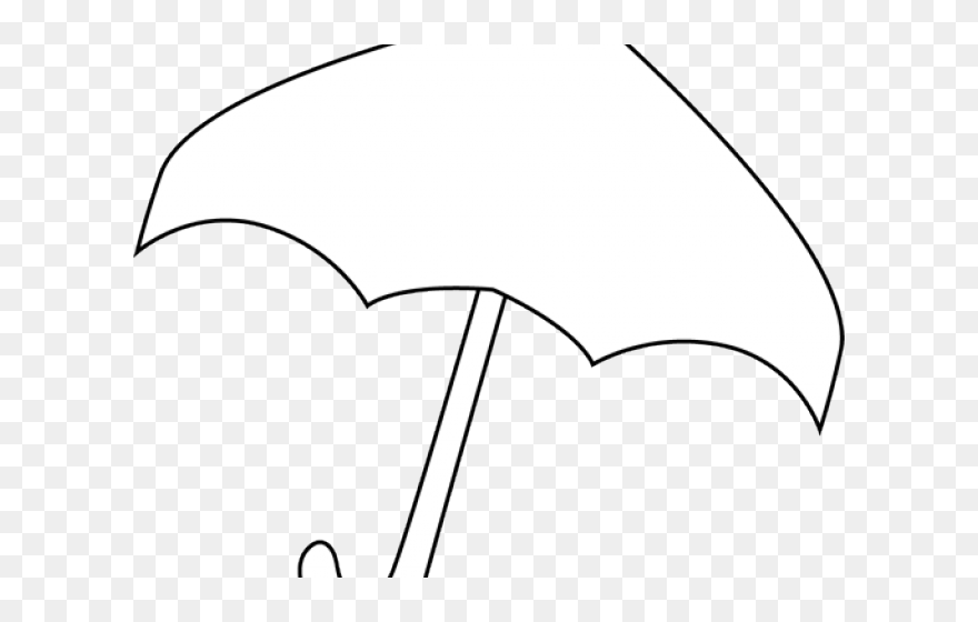 Umbrella Cliparts Black - Illustration - Png Download